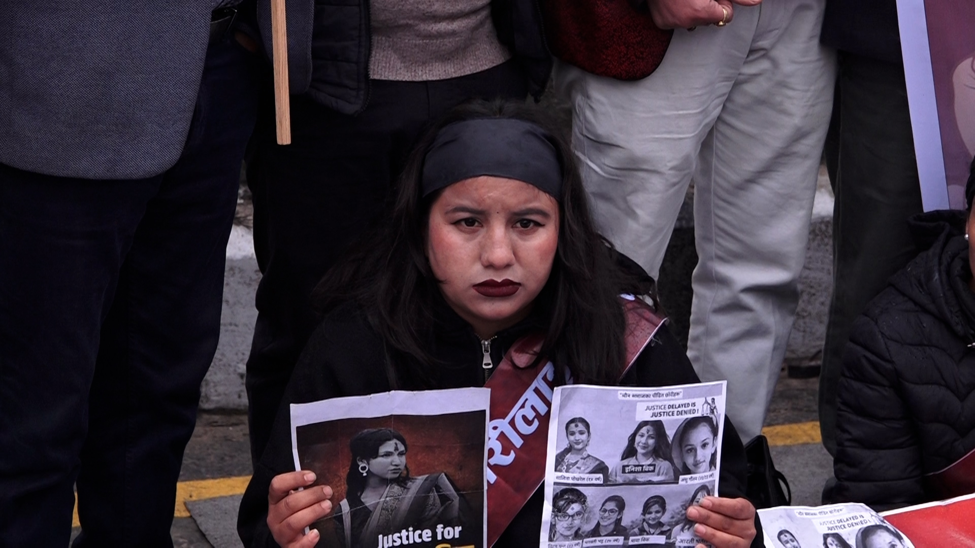 इनिशा विक हत्या प्रकरणः दोषीलाई कडा कारबाहीको माग गर्दै प्रदर्शन