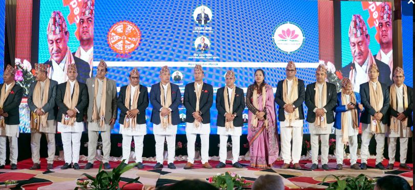 अञ्जन श्रेष्ठ समूहद्वारा पदाधिकारी समूह घोषणा