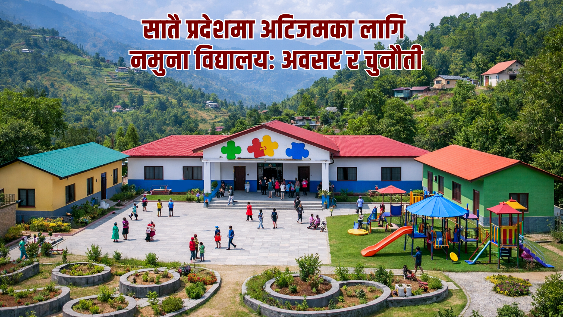 सातै प्रदेशमा अटिजमका लागि नमुना विद्यालय : अवसर र चुनौती